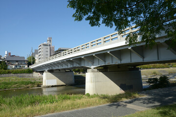 Obraz premium 二条大橋 京都市左京区