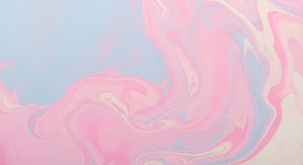 Abstract pink background with hearts, floral pattern, and swirl decoration for beauty design