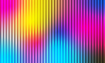 Abstract gradient blue and green light lines background