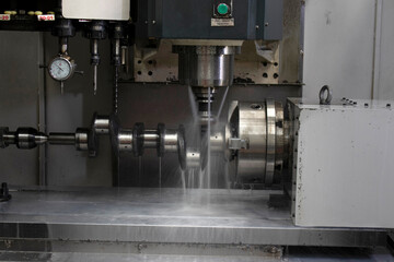 Metalworking CNC lathe milling machine.