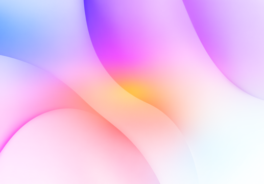 Curved neon streaks radiate from a bright central point. Glowing particles follow the motion paths. Perfect for futuristic or tech visuals. PNG