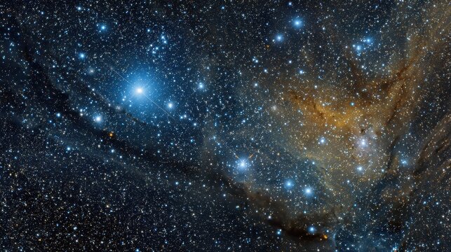 Celestial Marvel: A Stunning View of Perseus Constellation's Cosmic Jewels and Stardust