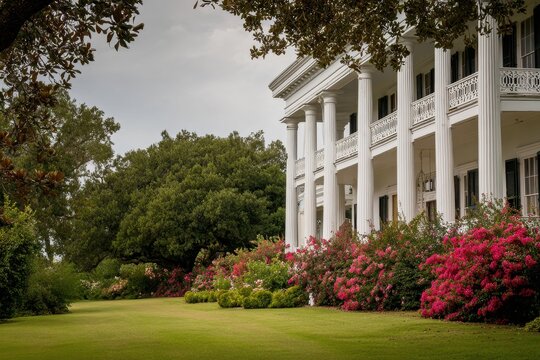 Dunleith Historic Inn: A Luxurious Antebellum Home in Natchez, Mississippi, Showcasing Southern Architecture and Elegance