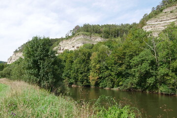 Felsen an der Werra bei Creuzburg