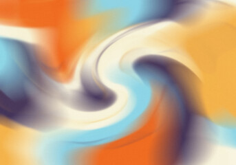 Abstract background with organic shapes, lines, and fluid forms in vibrant colors