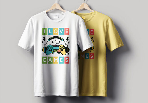 Games Lover Tshirt for Gamers