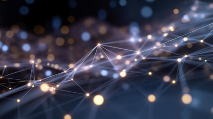 Neural network visualization with pulsating nodes representing happiness, sadness, and curiosity, symbolizing AI-driven emotion recognition and interactive psychological modeling. cinematic color