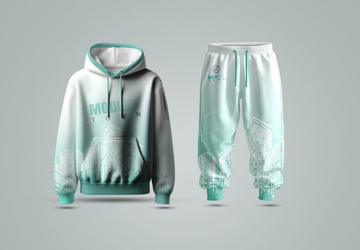 Minimalist Modern Hoodie And Pants Design