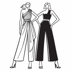 vector illustration of a couple