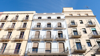Obraz premium Classic buildings in Tarragona