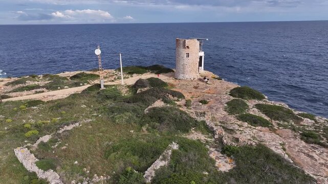 Faro de la Torre d'en Beu, Cala Figuera, Mallorca, Islas Baleares