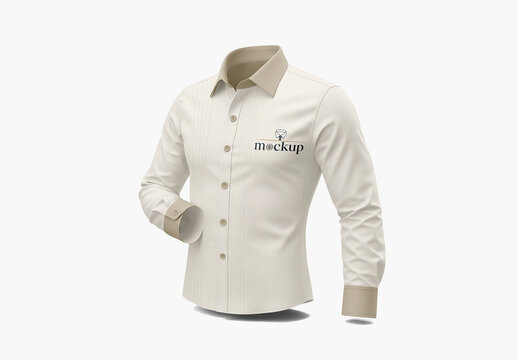 Elegant Dress Shirt Mockup 