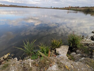 lake in the mountains