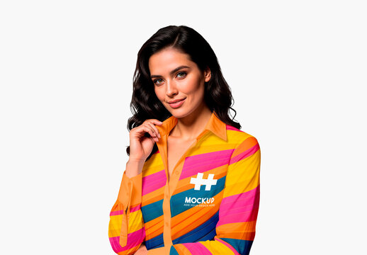 Woman's Shirt Mockup 