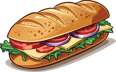 ham and cheese sandwich