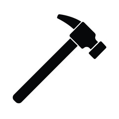 Flat Vector Icon of Sledgehammer