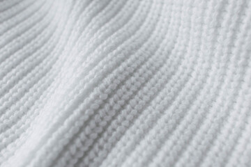 close up of white fabric