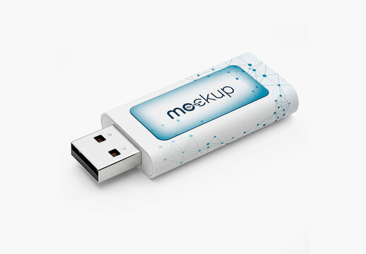 USB Flash Drive Mockup