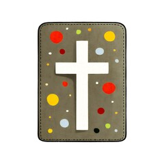 Minimalistic bible vector icon with clean lines and bright colors