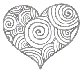 heart shape made of flowers