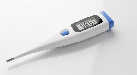 Medical Thermometer Showing 98