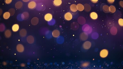abstract background with bokeh lights