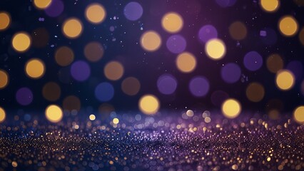 abstract background with bokeh lights