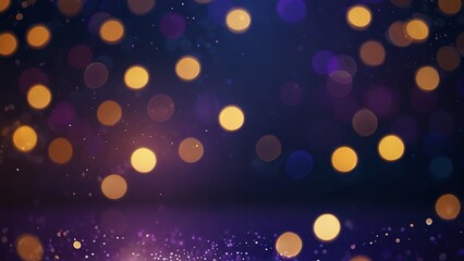 abstract background with bokeh lights