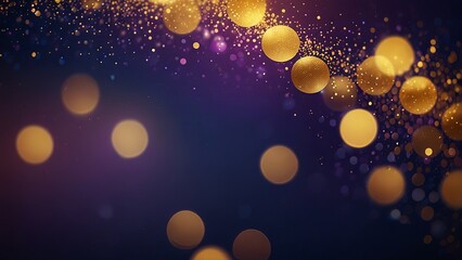 abstract background with bokeh lights