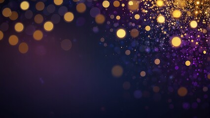 abstract background with bokeh lights