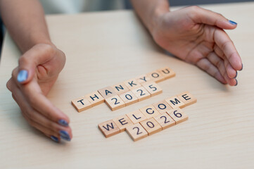 New year celebration personal reflection digital content indoor setting close-up view gratitude