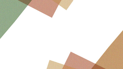 Abstract Minimalist Geometric Shapes Corner Background with Earthy Muted Colors and Copy Space
