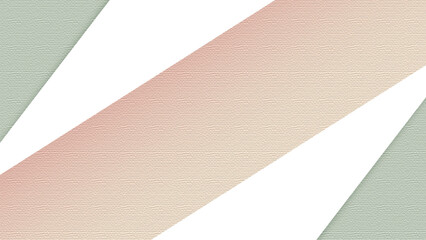 Abstract Minimalist Diagonal Stripe Background with Pastel Gradient and Sage Green Corner Accent
