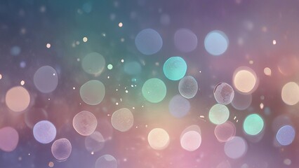 abstract background with bokeh lights