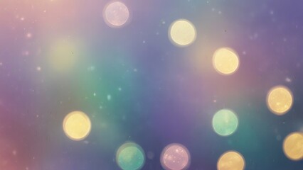 abstract background with bokeh lights