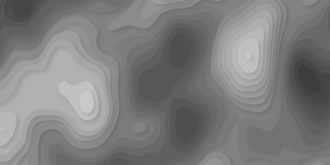 Abstract background vector Abstract wavy line 3d paper cut white background. Abstract pattern with lines. Abstract sea map geographic contour map and topographic contours map background.	
