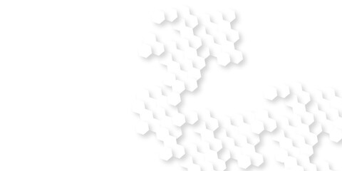 Background with hexagons . Abstract background with lines . white texture background . hexagon abstract background. Surface polygon pattern with glowing hexagon paper texture and futuristic business	