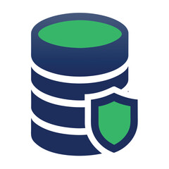 Database Security Icon Illustrating Data Protection and Cybersecurity for Cloud Storage and Server Infrastructure Vulnerability Management Solutions Technology