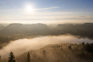 Sonnenaufgang am See