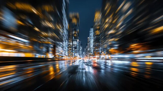 Modern city with high speed internet connection technology, can be used for display or montage your products, business, skyscraper, skyline, digital, connect, communication, network
