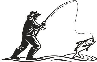 Black silhouette vector illustration of a musician playing a guitar