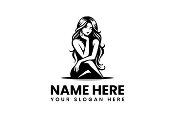 Elegant Woman Logo Design Embrace Grace and Beauty