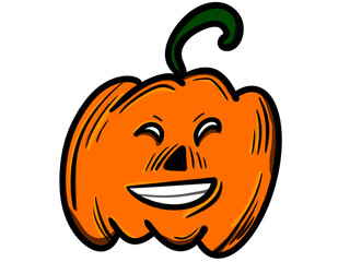 halloween pumpkin face evil horror