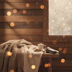 vintage suitcase on the beach