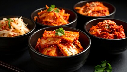 Delicious korean food Kimchi 