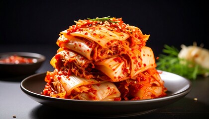 Heap of traditional Korean Kimchi 