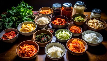 ingredients for homemade kimchi 