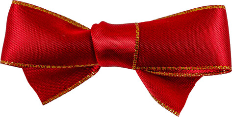 Red Festive Gift Ribbon Bow