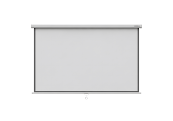 A Blank Projector Screen for Presentations