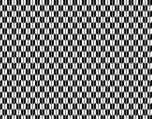 ファブリック素材　おしゃれな和柄背景　矢絣　白黒